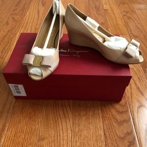 Authentic Salvatore Ferragamo Wedges